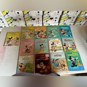 15 little Golden Books Disney Mickey Mouse Storybook Set - Colorful Collection